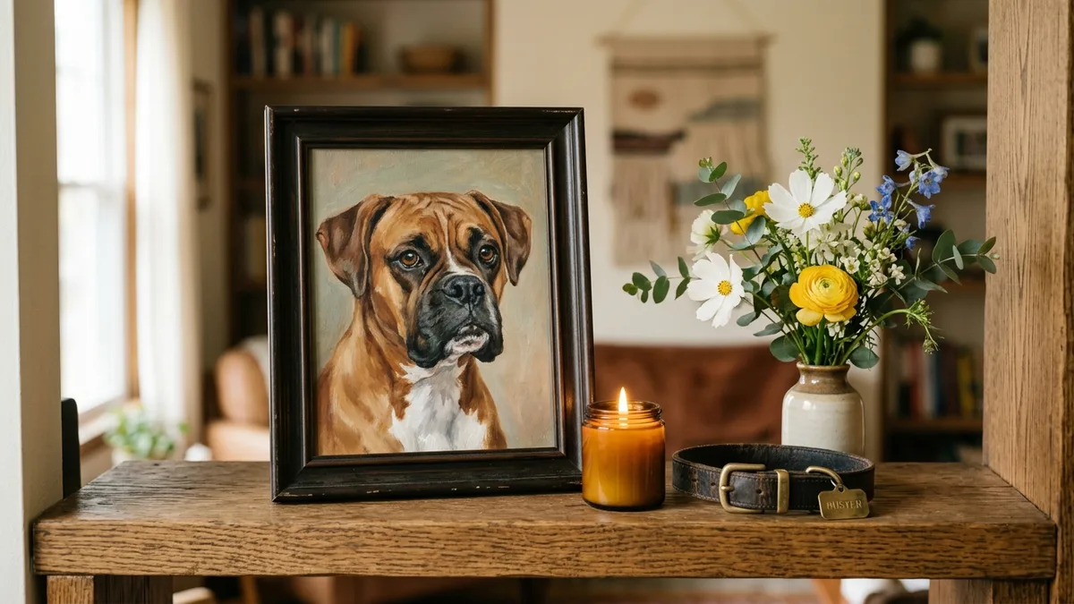 Boxer Dog Memorial Ideas: Gentle Ways to Remember Them