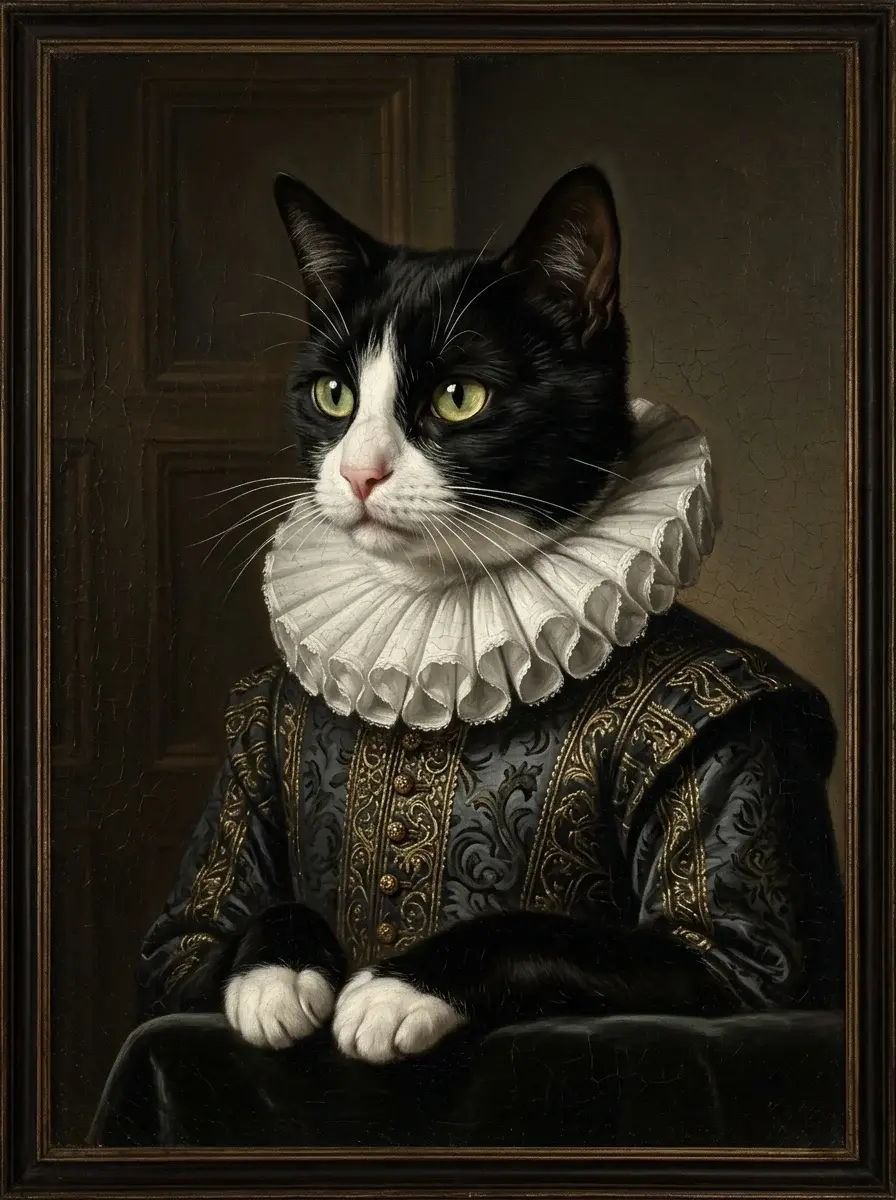 Valentine's Day pet portrait gift