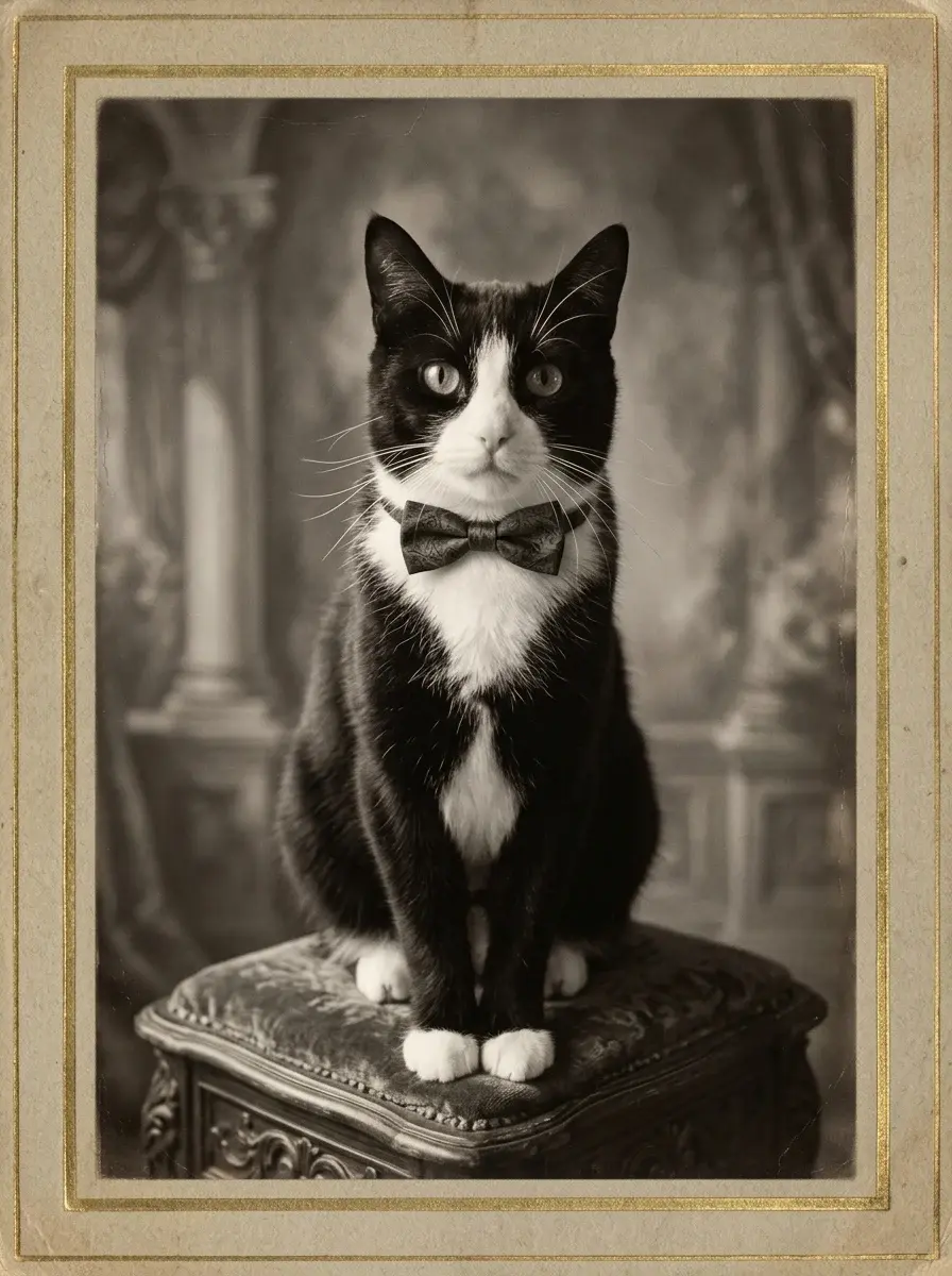 The Watchmaker pet portrait example