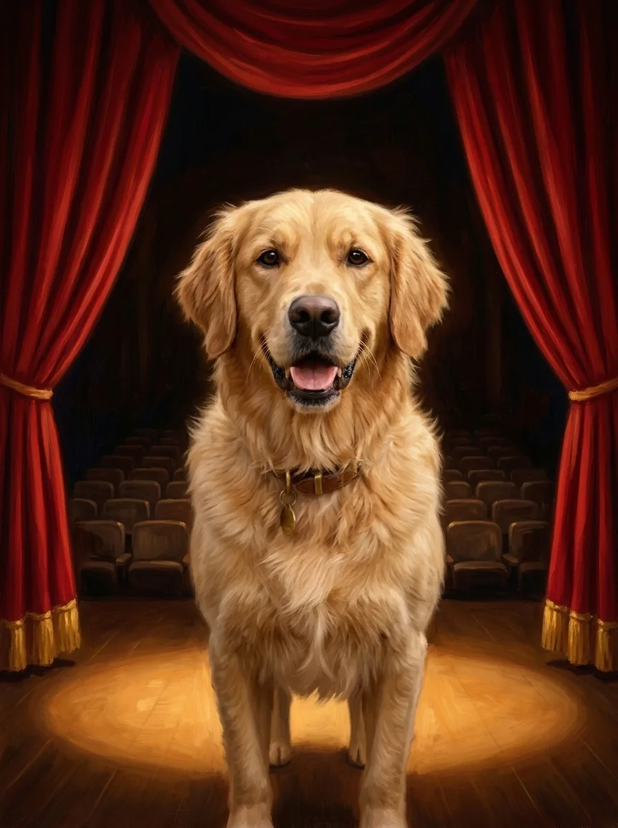 Actor Pet Portrait