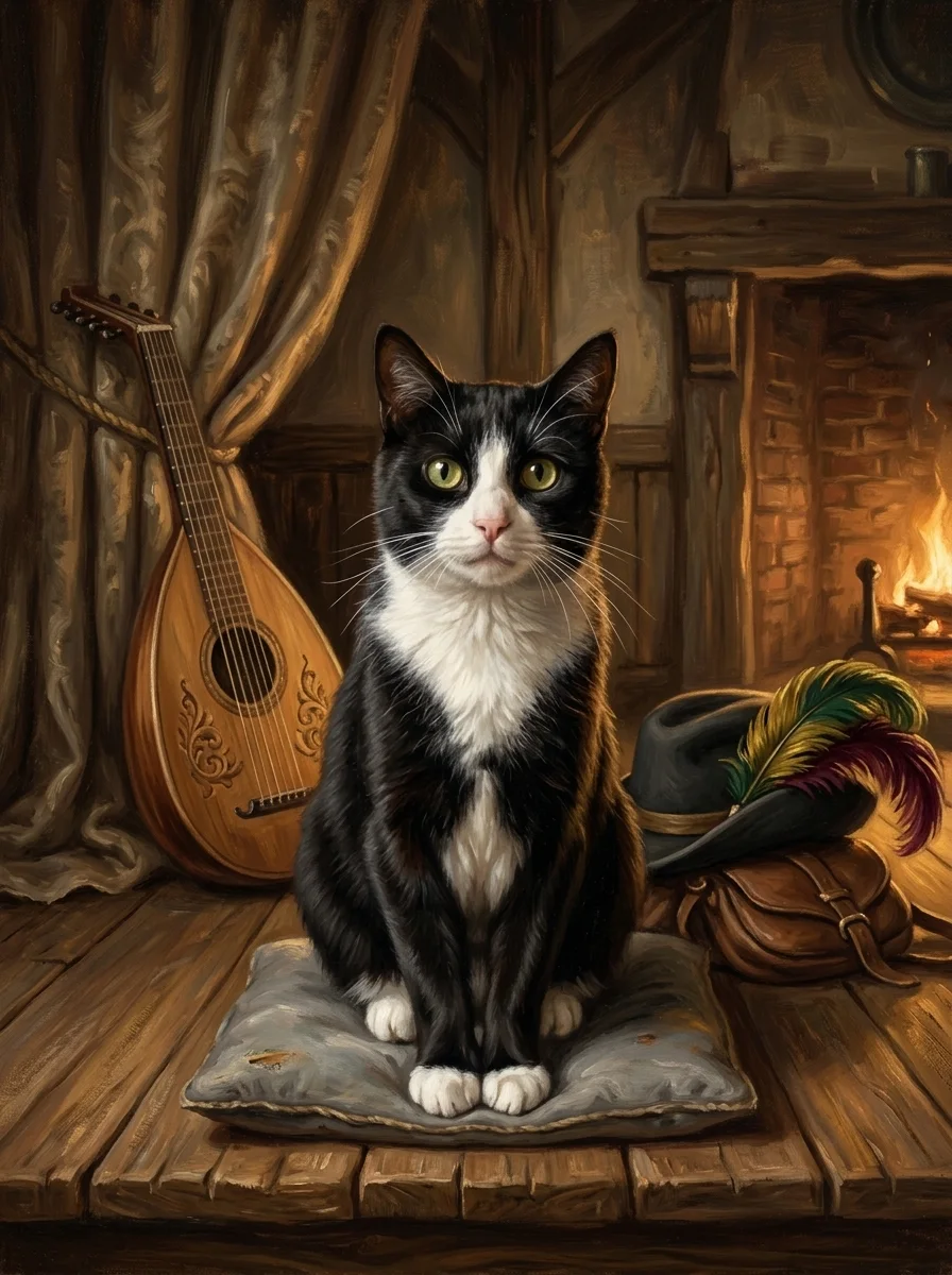 Bard Pet Portrait