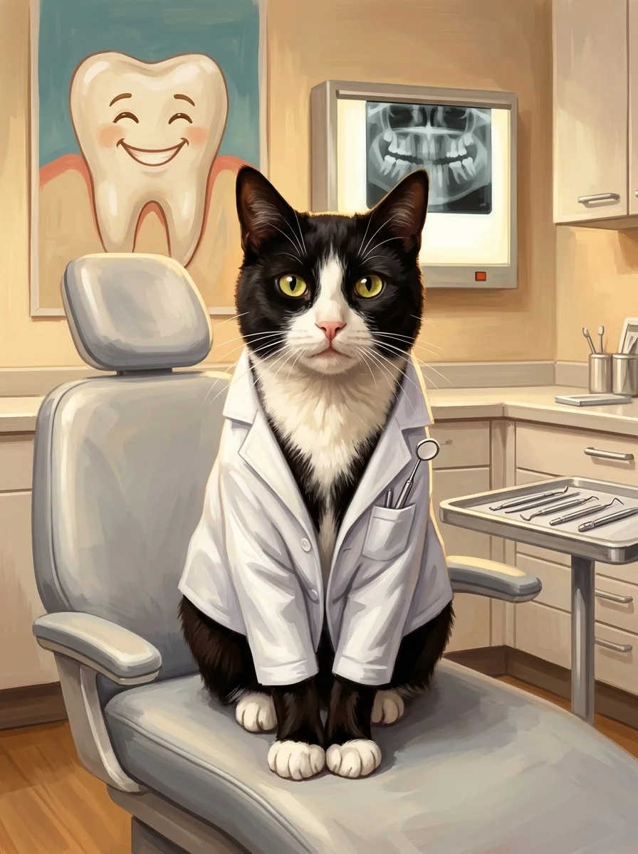 Dentist Pet Portrait