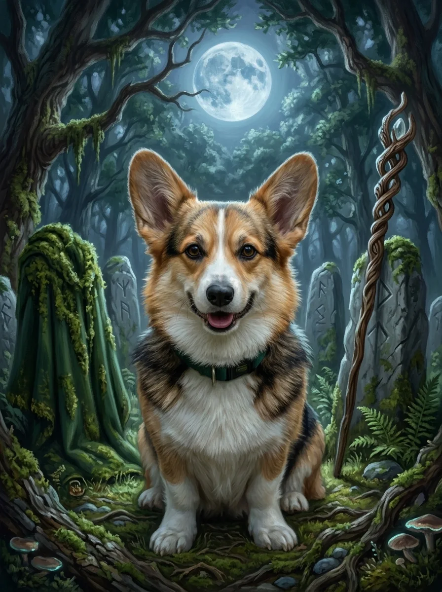 Druid Pet Portrait