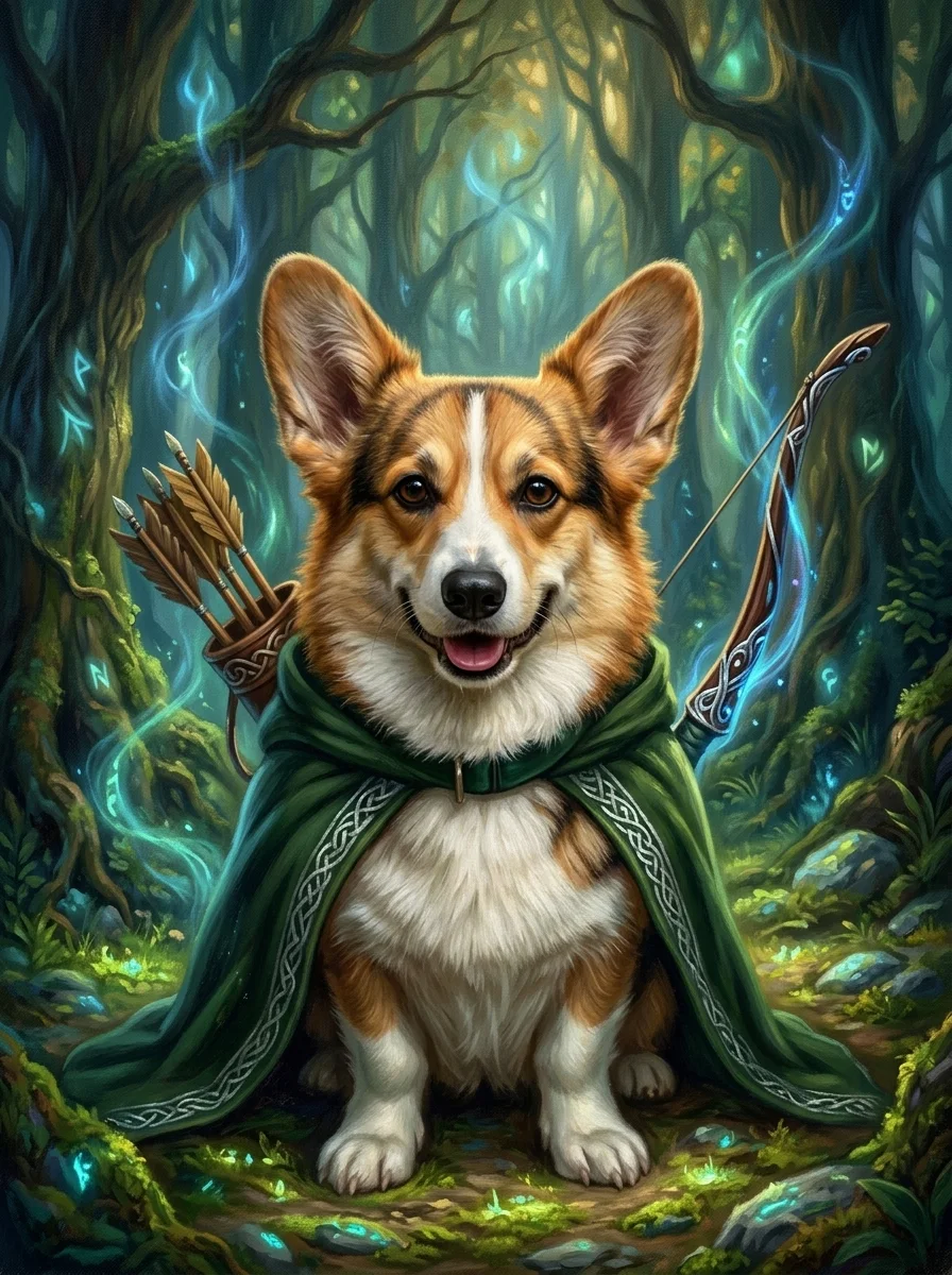 The Elf Pet Portrait