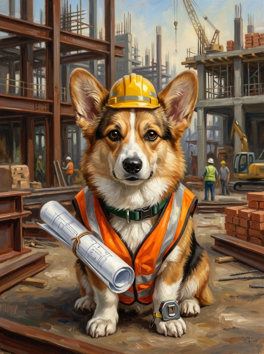 Engineer Pet Portrait
