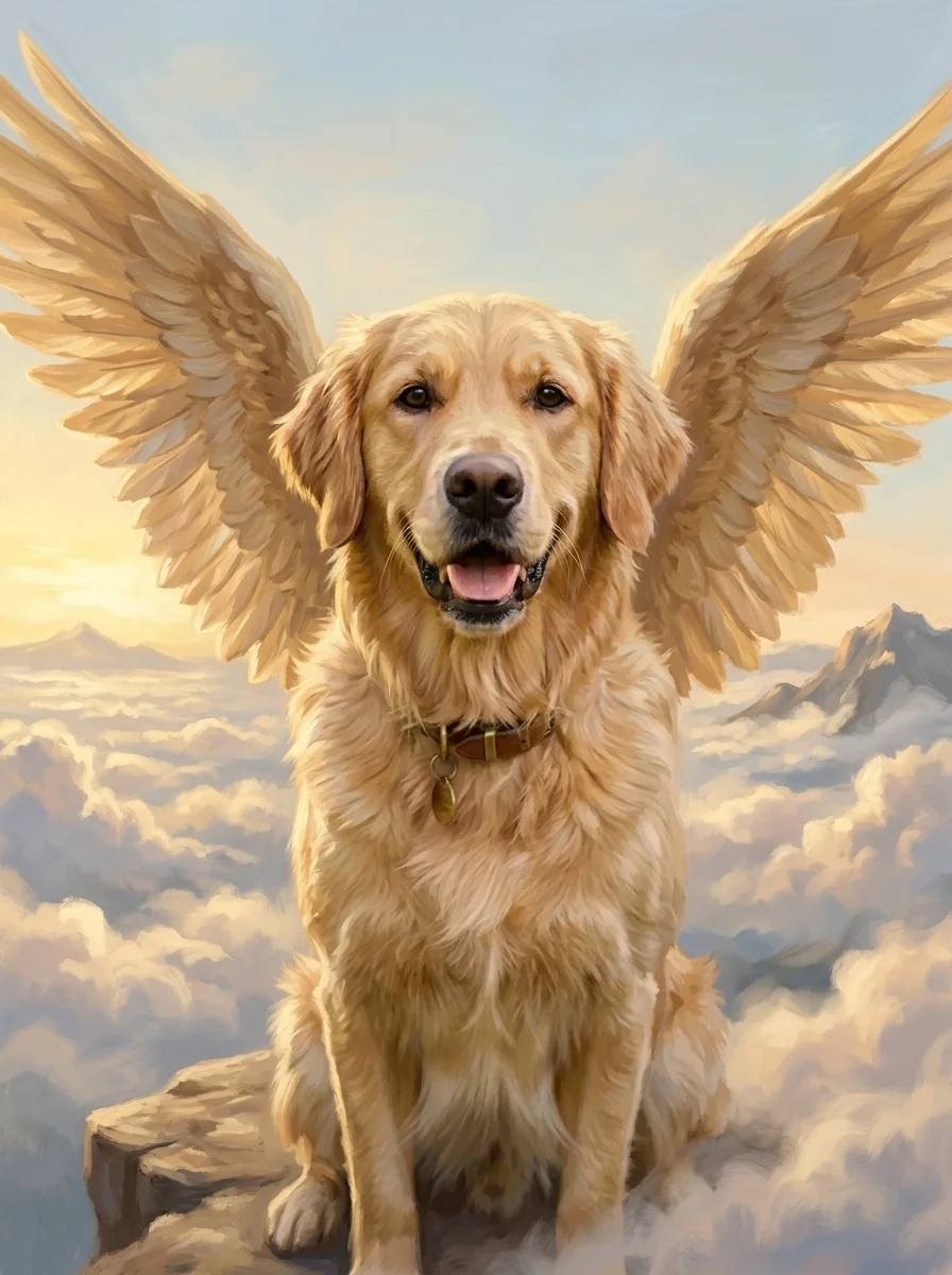 The Griffin pet portrait example
