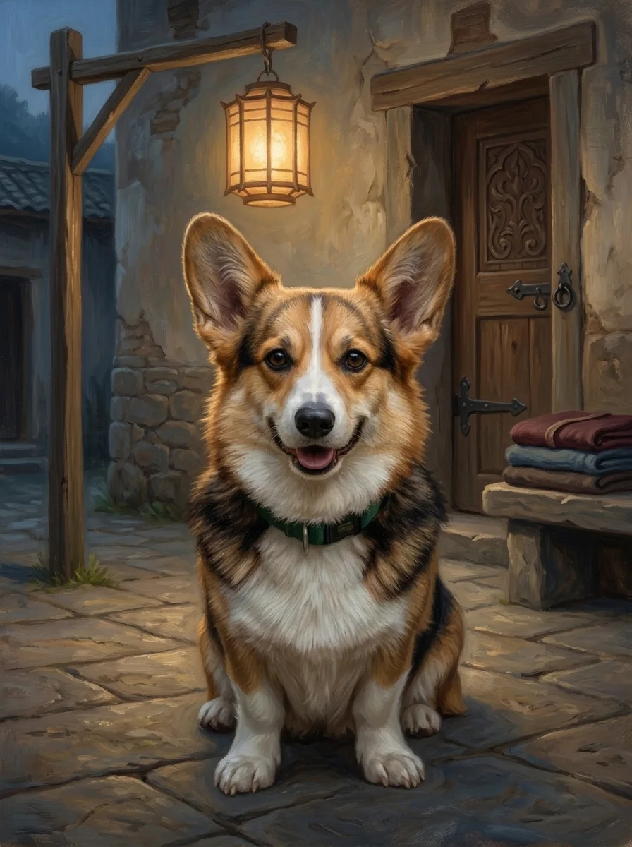 Monk Pet Portrait