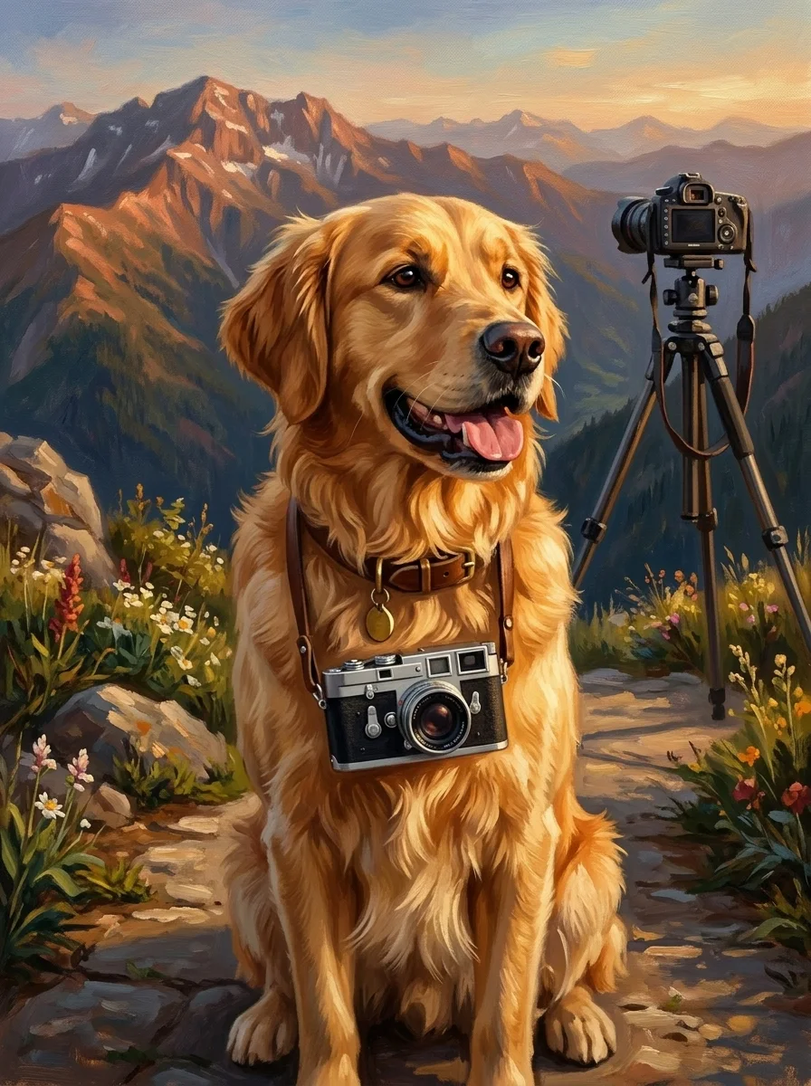 Photographer Pet Portrait